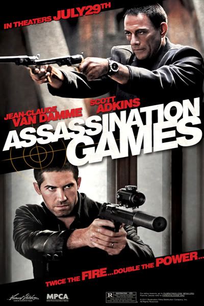 Assassination Games 2011 DVDrip 325MB Free Download Movie Poster