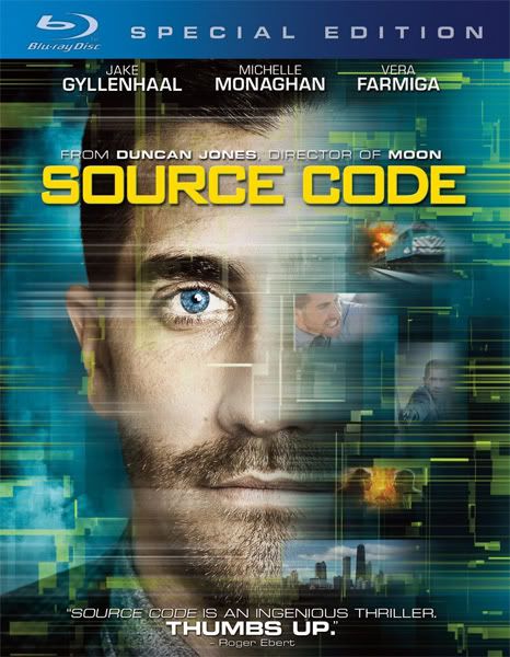 Source Code 2011 BRrip 720p 475MB Free Download Movie Poster