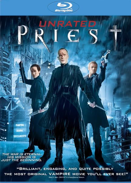 Priest 2011 BRrip 720p 425MB Free Download Movie Poster