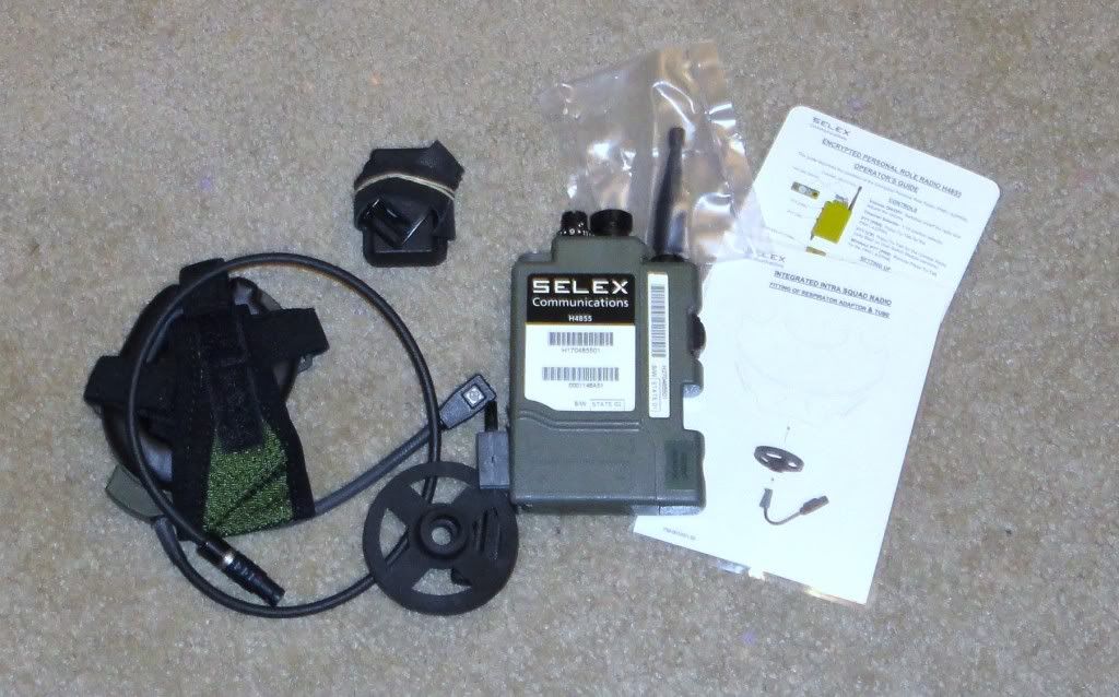 PRR Encrypted Personal Role Radio set H4855 eBay