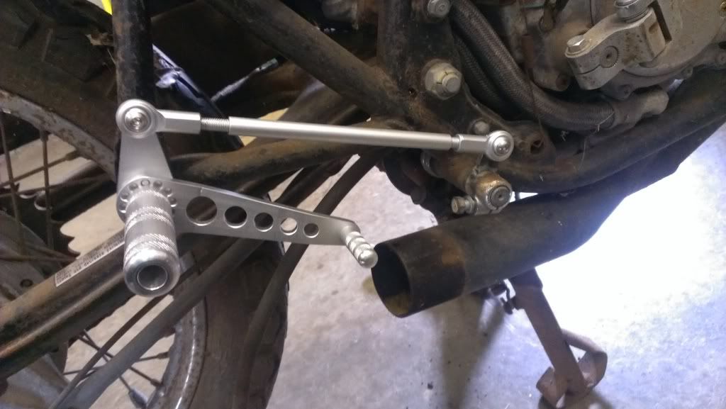 Billet Aluminum Adjustable/Indexable Rear Sets (Made inhouse)