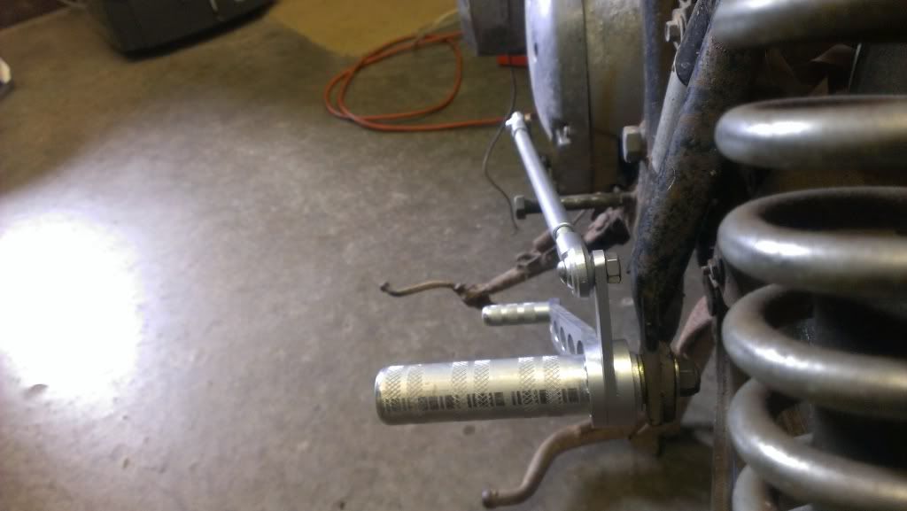 Billet Aluminum Adjustable/Indexable Rear Sets (Made inhouse)