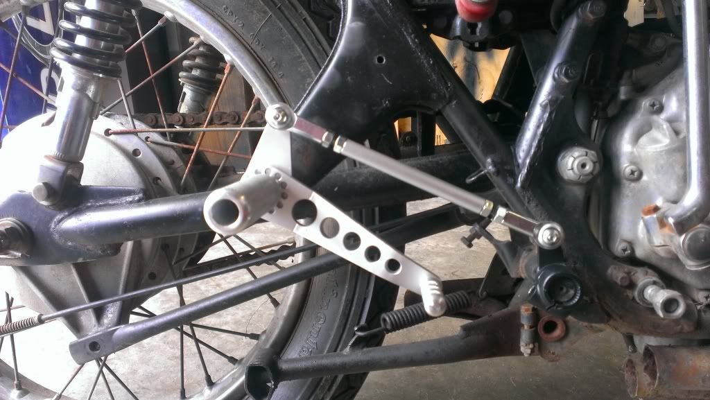 Billet Aluminum Adjustable/Indexable Rear Sets (Made inhouse)