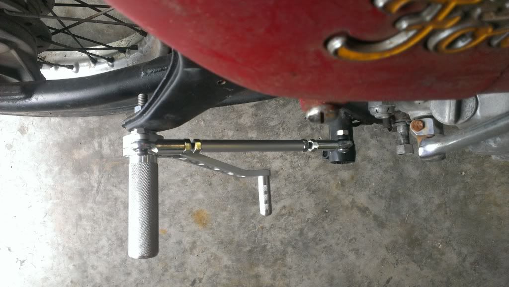 Billet Aluminum Adjustable/Indexable Rear Sets (Made inhouse)