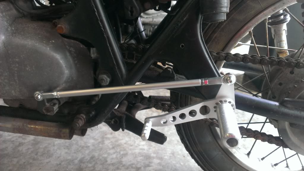 Billet Aluminum Adjustable/Indexable Rear Sets (Made inhouse)