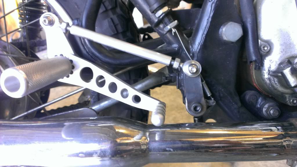 Billet Aluminum Adjustable/Indexable Rear Sets (Made inhouse)