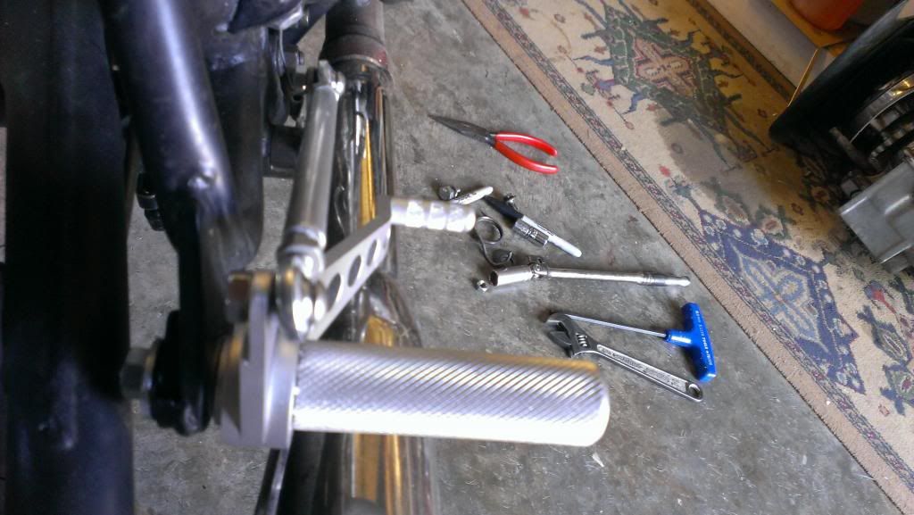 Billet Aluminum Adjustable/Indexable Rear Sets (Made inhouse)