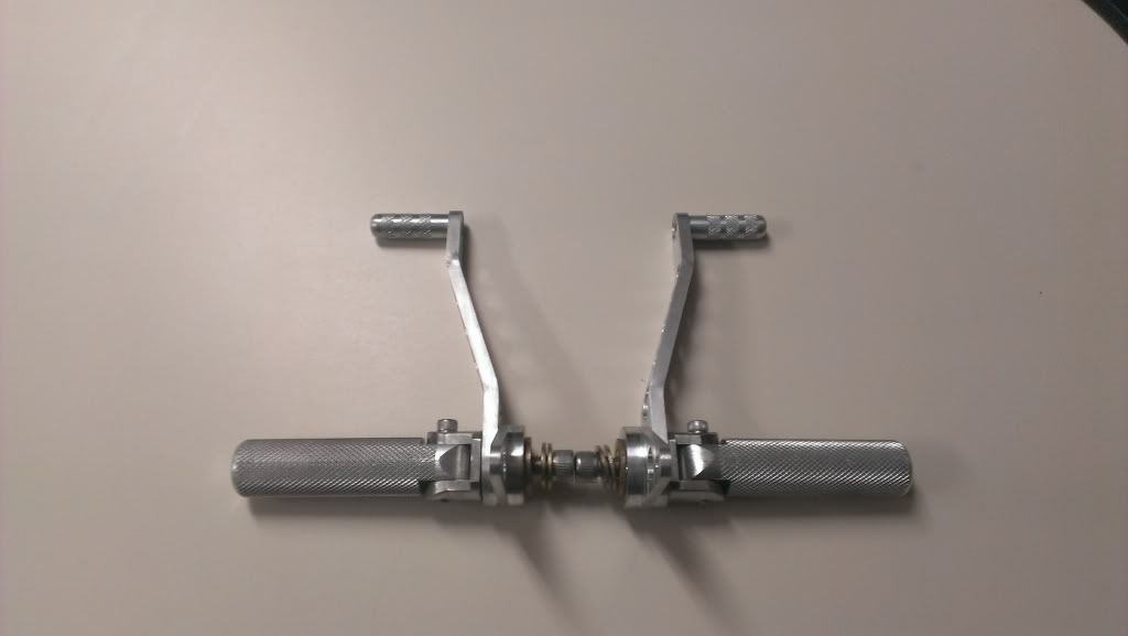 Billet Aluminum Adjustable/Indexable Rear Sets (Made inhouse)