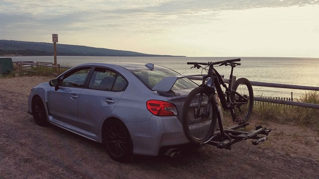 wrx sti bike rack