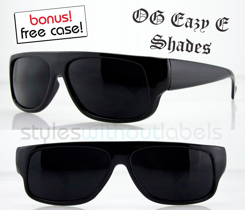 This auction is for 1 pair of the original OG Eazy E style sunglasses ...