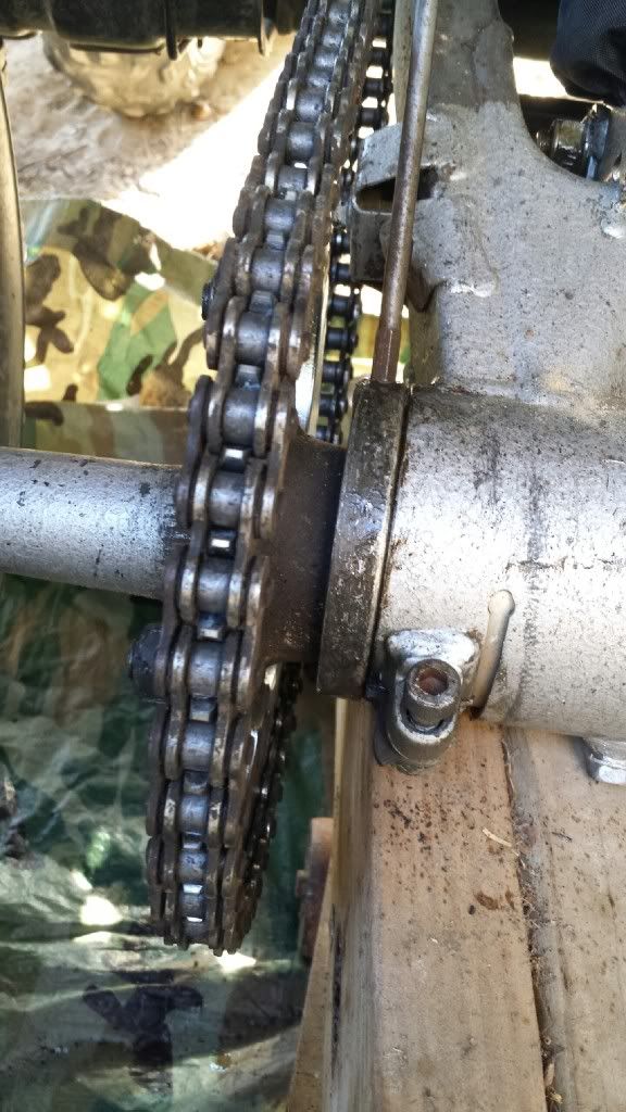 300ex chain adjust Honda ATV Forum
