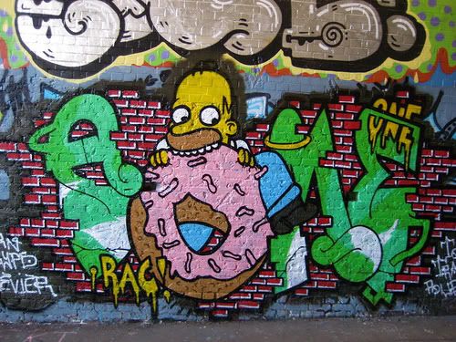 los simpson en graffiti los simpson en graffiti