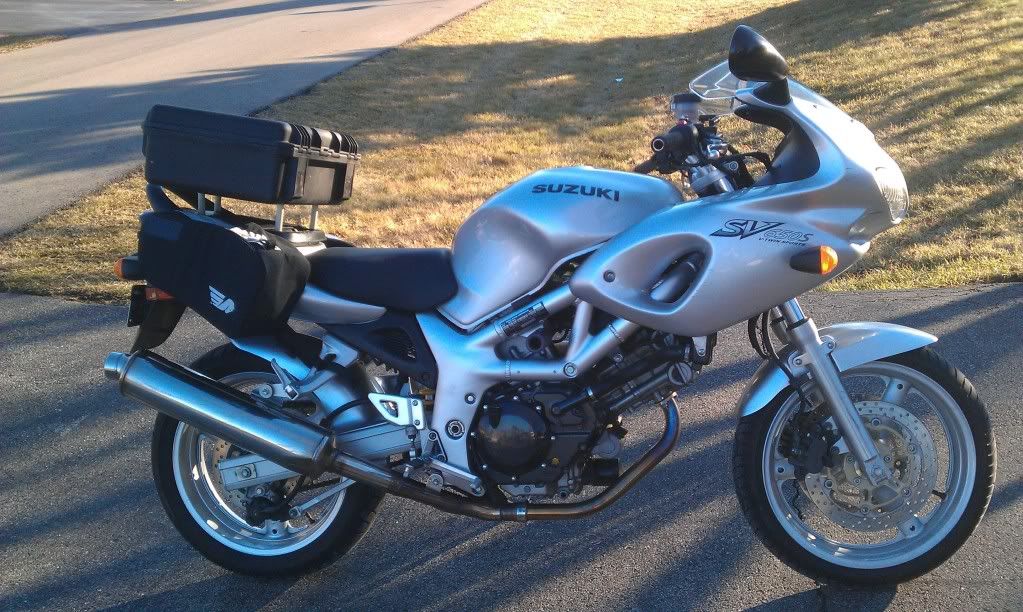 Pelican Top Case - Suzuki SV650 Forum: SV650, SV1000 ... sv650s saddle bags 