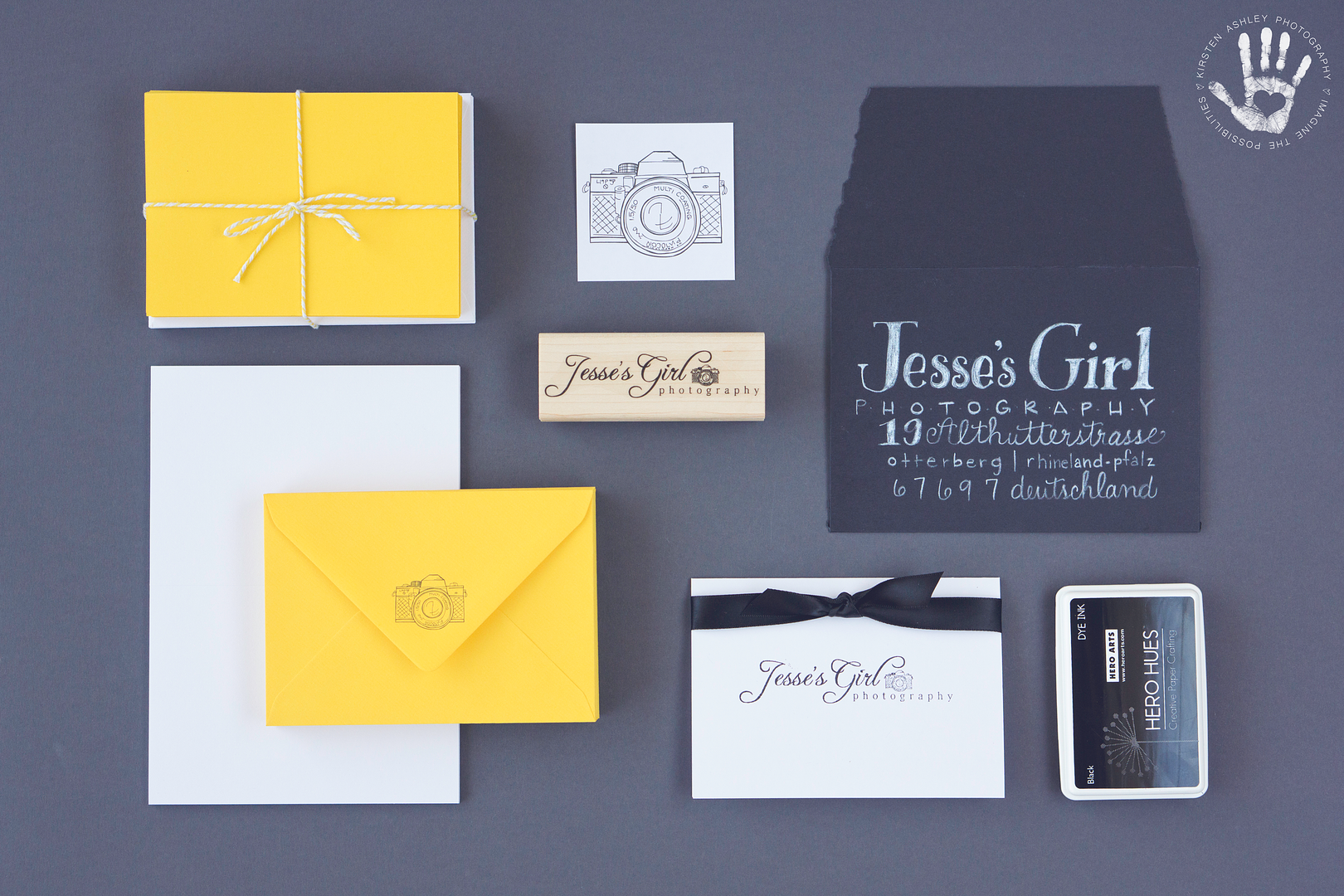 Jesse's Girl Photography Branding by Kirsten Ashley Photography & Design