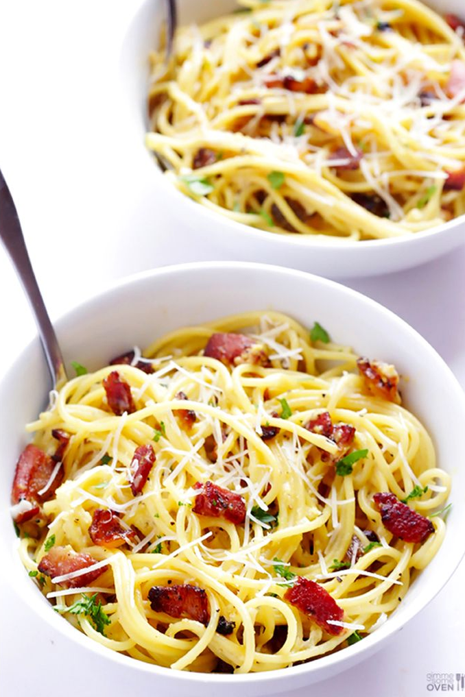 Spaghetti Carbonara | Gimme Some Oven