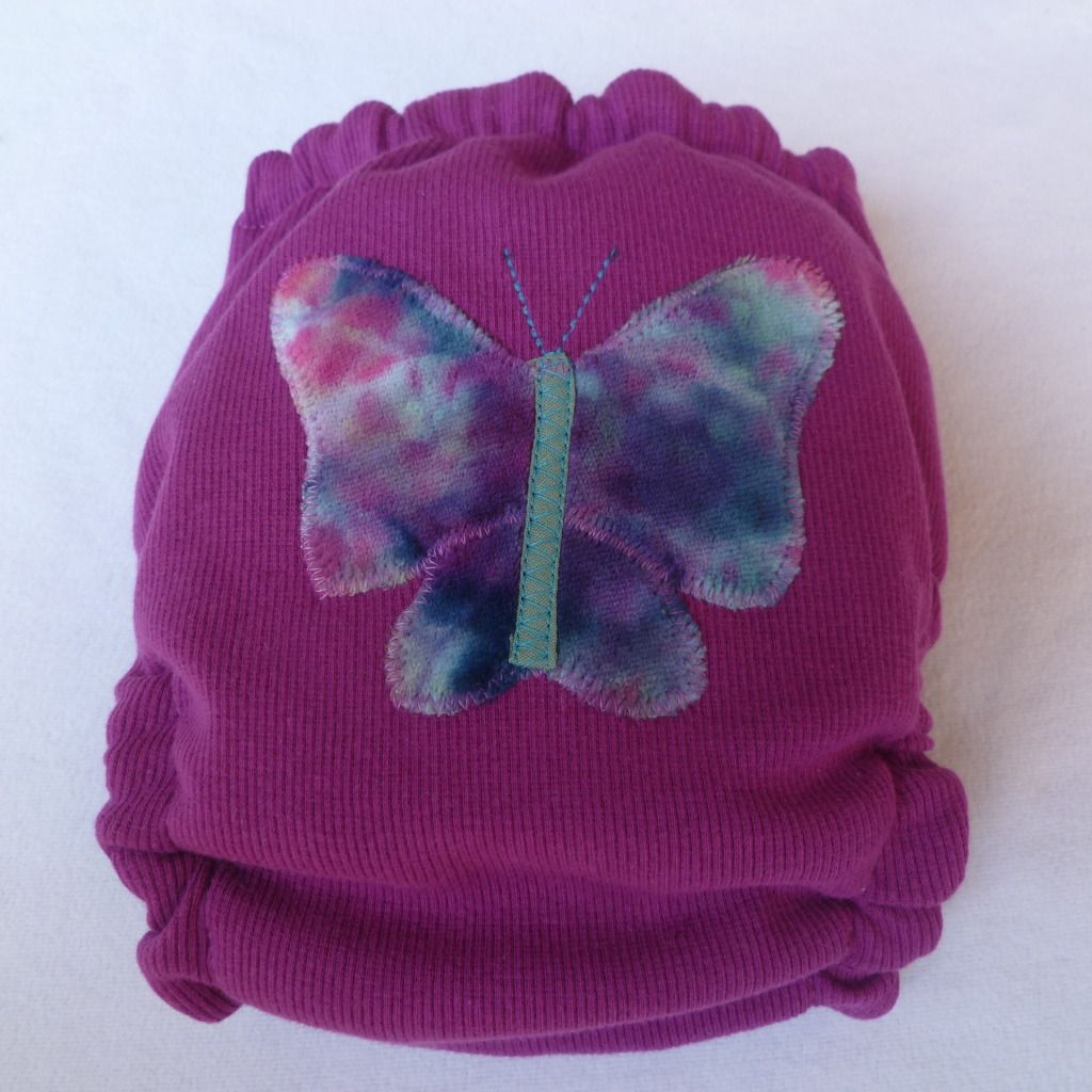 "LWI BUTTERFLY" Snapless OS Fitted Diaper