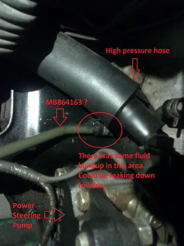Rack and pinion or lines leaking Mitsubishi 3000GT & Dodge Stealth Forum