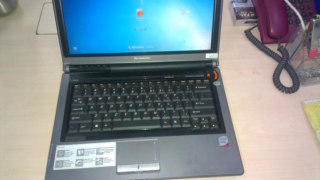 Bán Laptop Lenovo Y410 core2 T8100 Ram2gb Hdd250GB tem Phong Vũ - 1