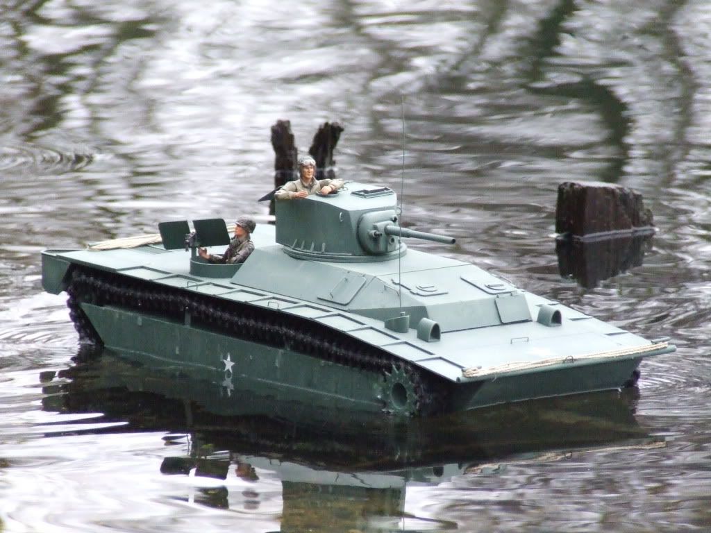 amphibious tank rc