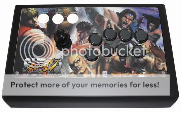   Q2 Sanwa PS3 Pc Arcade FIGHT STICK fightstick for Street Fighter 4 IV