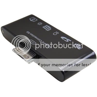 iPad 1 2 Camera Connection Kit Adapter USB Port SDHC Card Reader HDMI