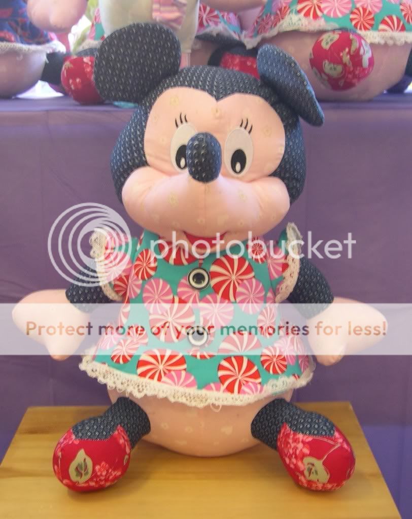 New Handmade Fabric Soft Toys Dolls Kids Stuffed Animals Toys Disney Mickey