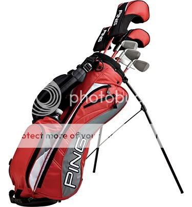 PING GOLF MOXIE I JUNIOR COMPLETE CLUB SET AGE 10 to 11  