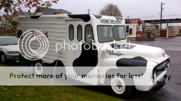 Old ford milk truck #5