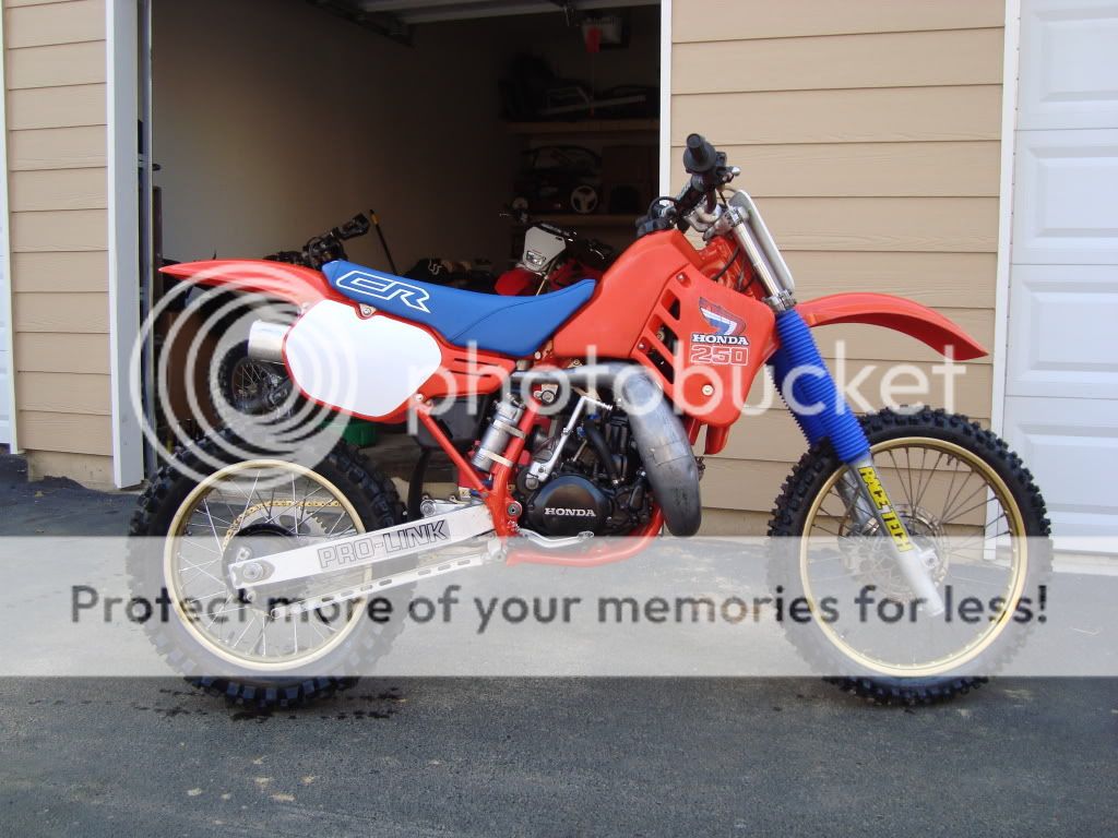 Another 1986 CR250 resto - Old School Moto - Motocross Forums / Message ...